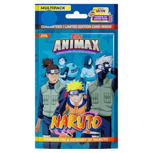 Topps multipack animax official naruto collectible card game