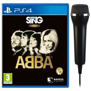Ps4 let’s sing abba + 1 mikrofon gra na konsole ps4