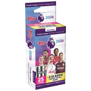 Topps premier league 2026 debut edition eco pack