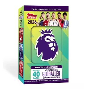 Topps premier league match attax 2026 debut edition mega tin (globallers)