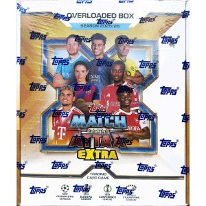 Topps Trading Cards Match Attax Extra Overloaded Box 2025