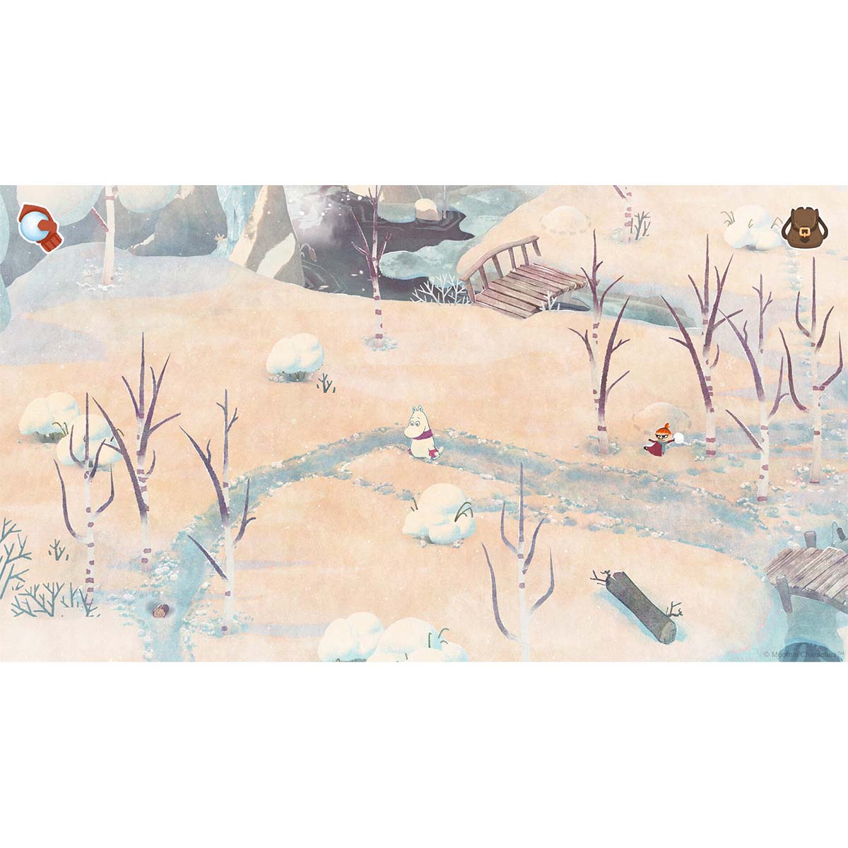 Winter’s Warmth (Muminek Ciepło zimy) gra na konsole