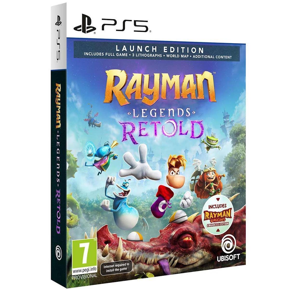 PS5 Rayman Legends Retold Launch Edition gra na konsole ps5