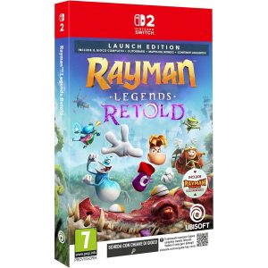 Switch 2 Rayman Legends Retold Launch Edition (Game Key Card)