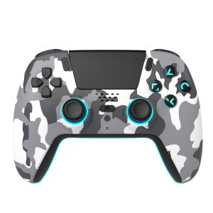 Trade Invaders Bezprzewodowy LED Kontroler Gray moro PS5 i PC Freaks And Geeks