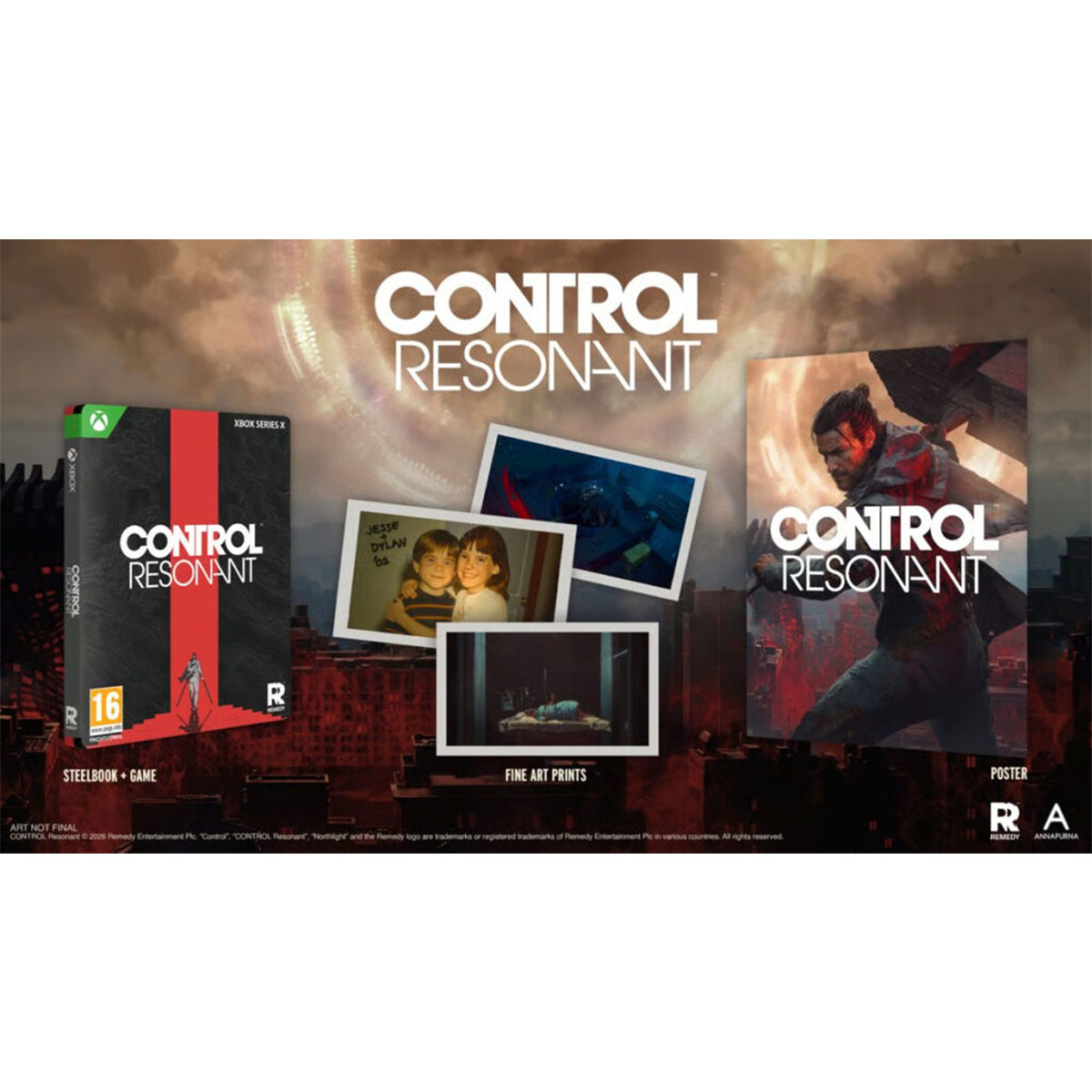 Xbox Series X CONTROL Resonant Steelbook Edition